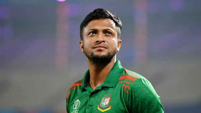সাকিব আল হাসানের বিরুদ্ধে গ্রেফতারি পরোয়ানা